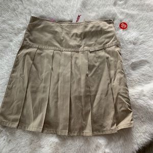 Girls uniform Skirt Scooter Khaki